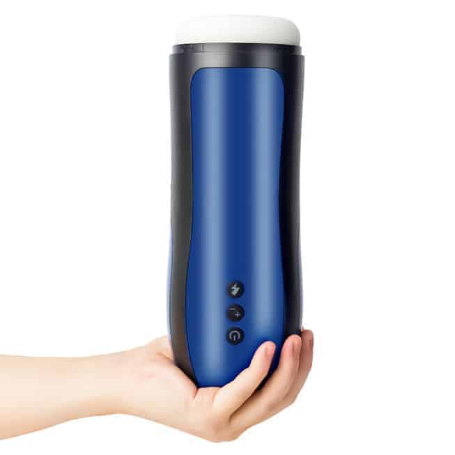 MyToys MyThruster Máy Bay Cup Xanh Moan Rung