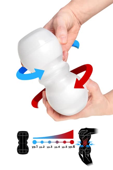 MensMax Gear Red Nhật 16cm – Masturbator Thông Minh Siêu Phẩm!