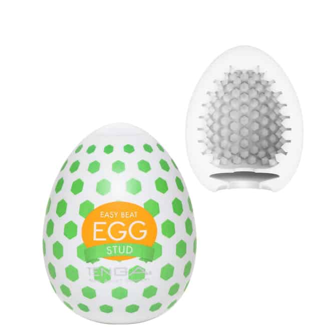 Tenga Egg Wonder Stud Trắng Siêu Siết Chặt