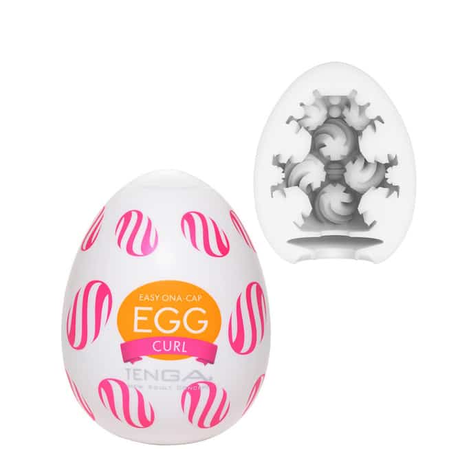 Tenga Egg Wonder Curl Trứng Trắng Siêu Mềm Siêu Sướng