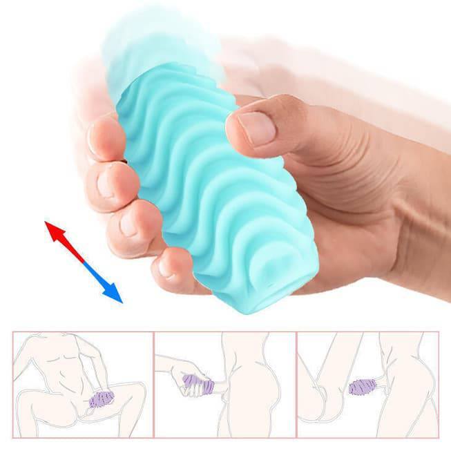 Baile Pretty Love Attractive masturbator 2 đầu xanh 8.6cm