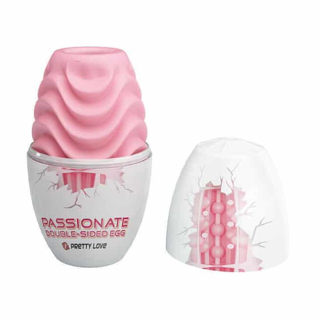 Masturbator Baile Passionate Đôi Hồng TPR Mạnh