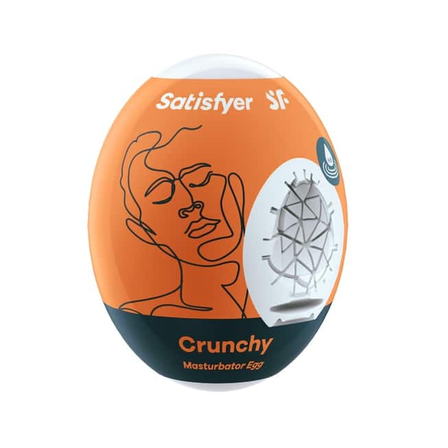 Masturbator Satisfyer Egg Crunchy Tự Bôi Trơn