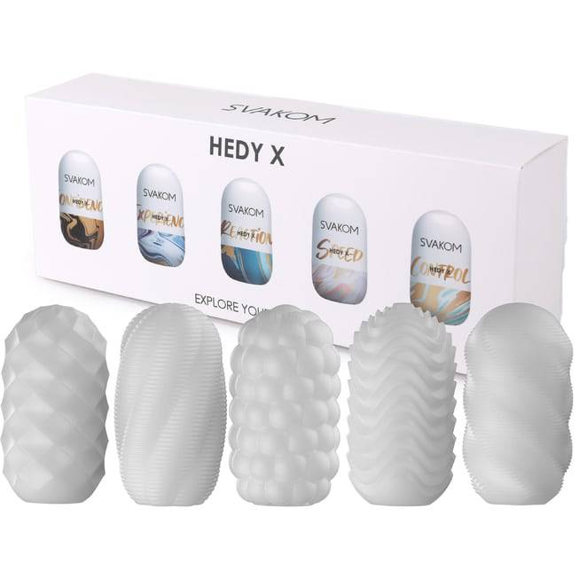 Svakom Hedy X 5PCS Masturbator Đa Rãnh Siêu Thực