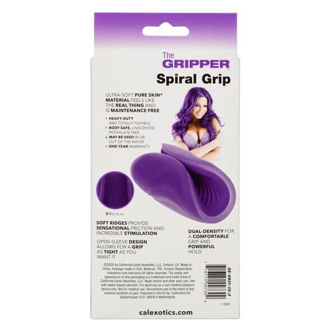 CalExotics Grip Tím Xoáy Chặt Thỏa Mãn Đỉnh