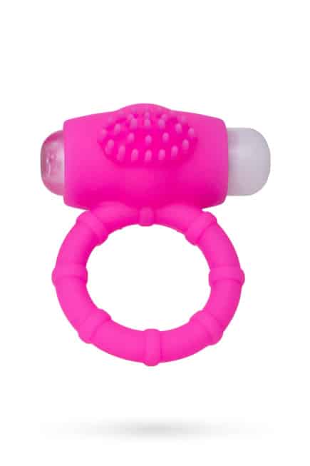 Cock Ring Toyfa Hồng Silicone Rung Tăng Cường