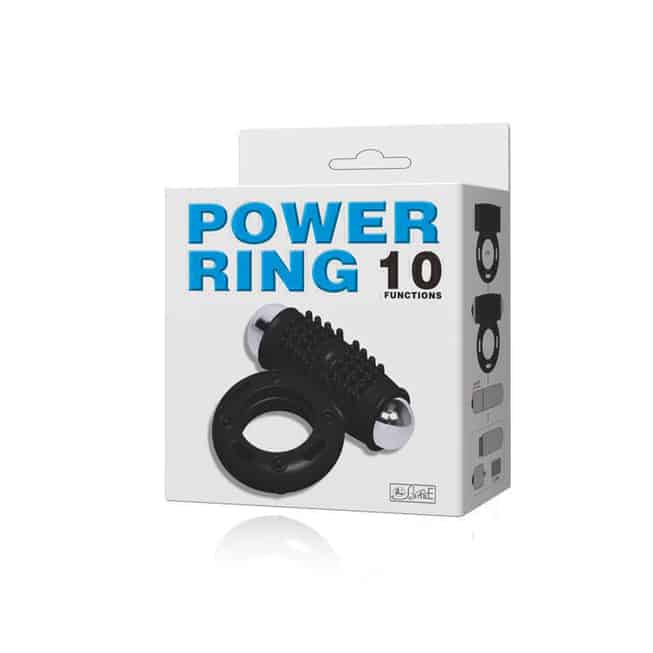 Baile Power Ring 10 Rung Đen Tăng Cứng Dài