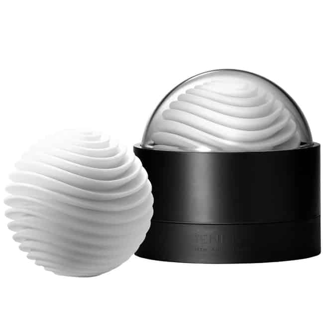 Tenga Geo Aqua Masturbator Trắng Geo Hút Mạnh