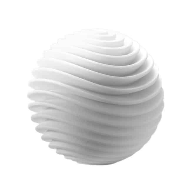 Tenga Geo Aqua Masturbator Trắng Geo Hút Mạnh