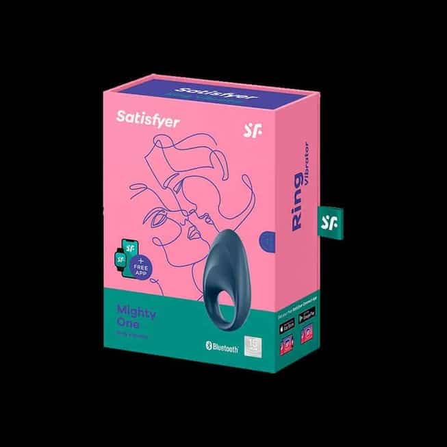 Satisfyer Mighty One Vòng Rung Xanh App Điều Khiển