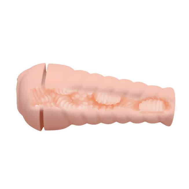 Pretty Love Hedy TPE Trắng Âm Đạo Suction Thực