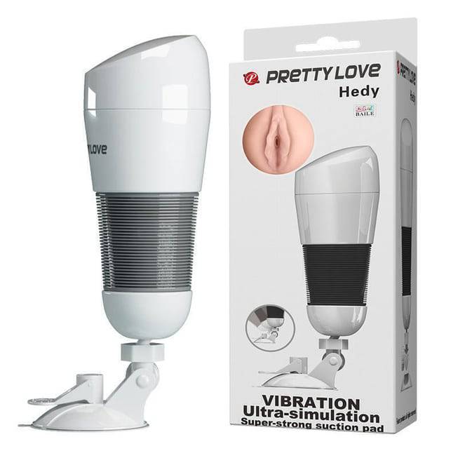Pretty Love Hedy âm đạo TPE trắng suction thực tế
