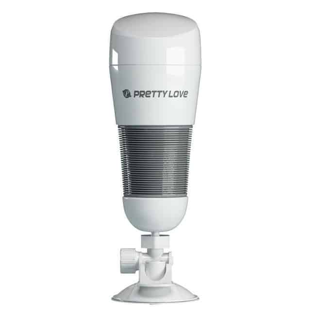 Pretty Love Hedy TPE Trắng Âm Đạo Suction Thực