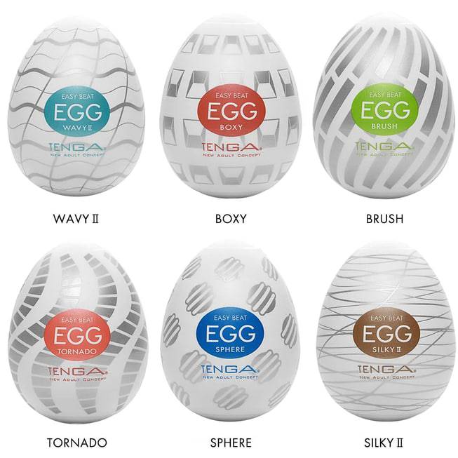 Bộ 6 Tenga Egg New Standard Trứng Ma Thur Bùng Nổ