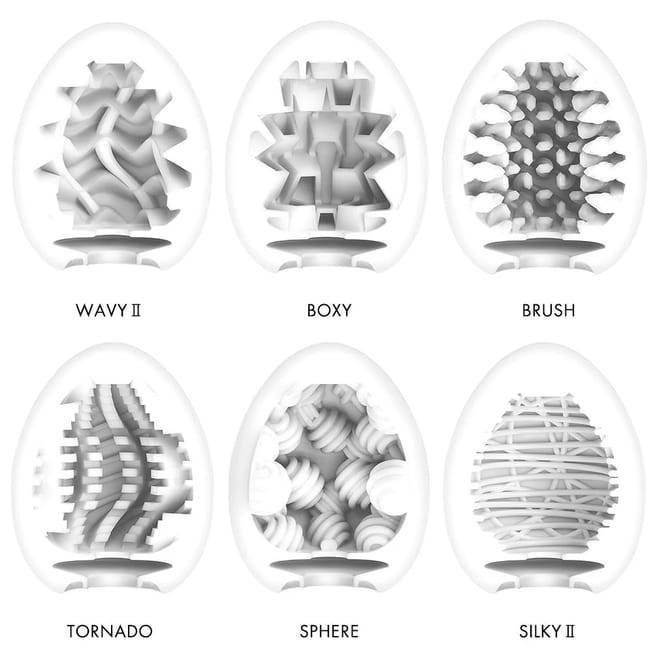 Bộ 6 Tenga Egg New Standard Trứng Ma Thur Bùng Nổ
