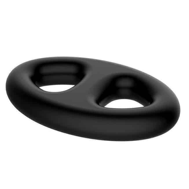 Baile CrazyBull Ring Silicon Đen Đôi