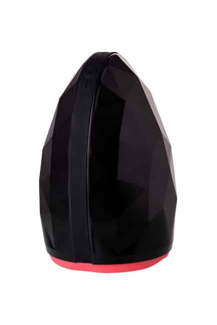Erotist Magma masturbator đen silicone sưởi 12cm rechargeable