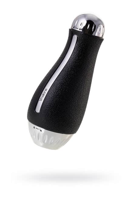 Masturbator Nalone Bling đen TPE 19.8cm bùng nổ khoái cảm