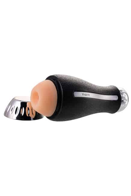 Nalone Bling Masturbator Đen 19.8cm TPE Bùng Nổ