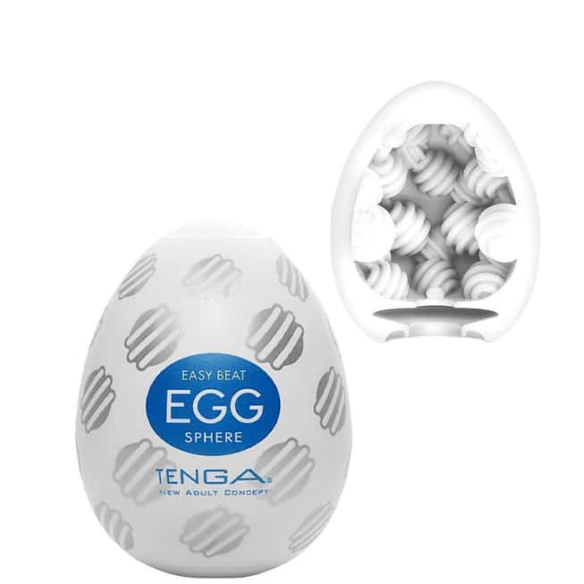 Tenga Egg Sphere Trứng Trắng Siêu Bóp