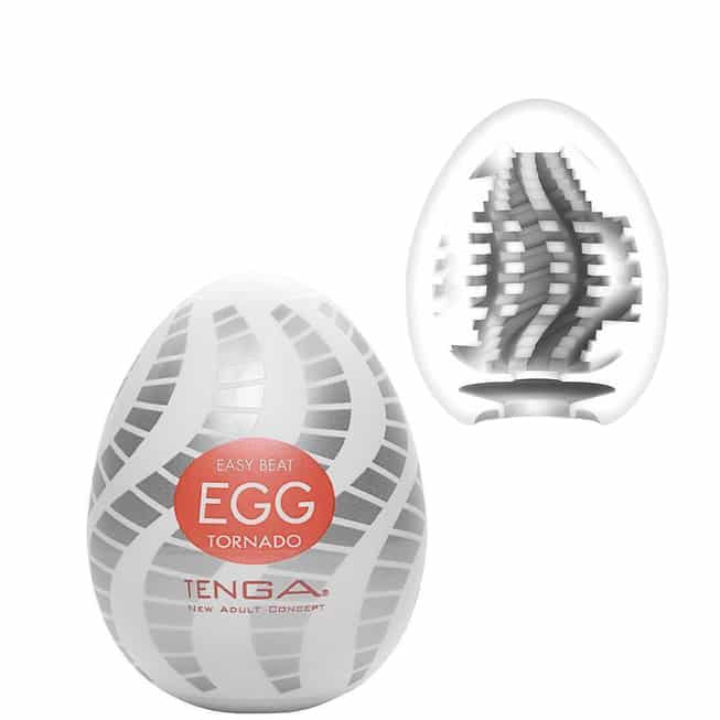 Tenga Egg Tornado Trắng - Xoáy Cuồng Nhiệt Nhỏ Giọt