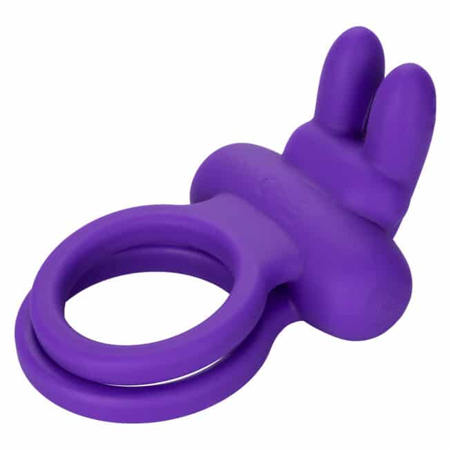 Nhẫn Vibro Rabbit Tím CalExotics Rung Mạnh Cương Cứng