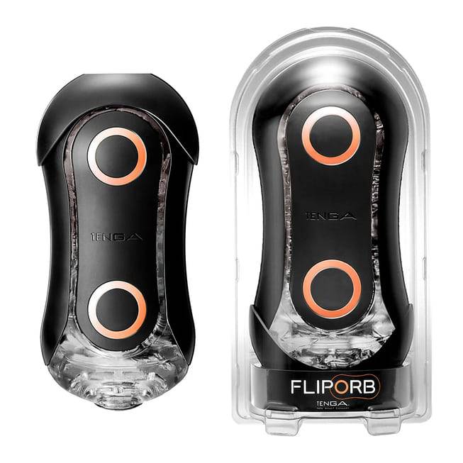 Masturbator Tenga Flip Orb Strong Cam Đen