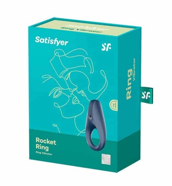 Satisfyer Rocket Ring Xanh Rung 7.5cm Siêu Kéo Dài