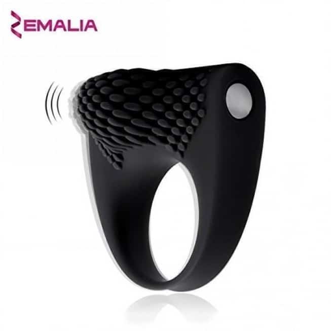 Zemalia Armour Svakom Vòng Rung Clit Đen 3-4cm Cặp Đôi