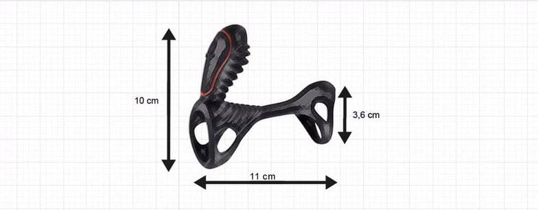 Nasadka Gladiator Vibro Đen Clit Remote Đôi Siêu Sướng