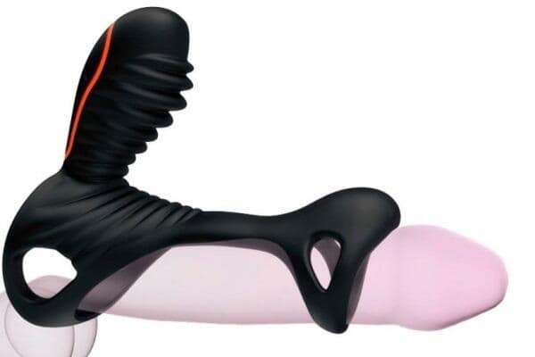 Nasadka Gladiator Vibro Đen Clit Remote Đôi Siêu Sướng