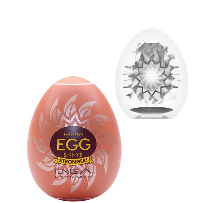 Tenga Egg Hard-Boiled Shiny II Masturbator Trứng Siêu Mềm Mịn