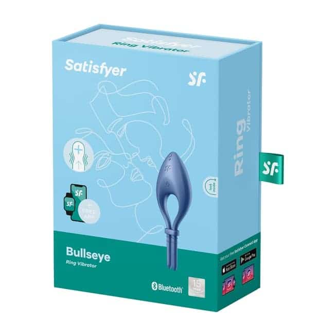 Satisfyer Bullseye Vòng Lasso Rung Xanh App
