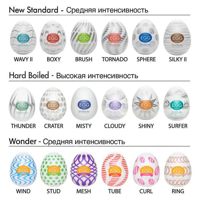 Tenga Egg Boxy Trắng Mini Thú Vị Siêu Nhỏ