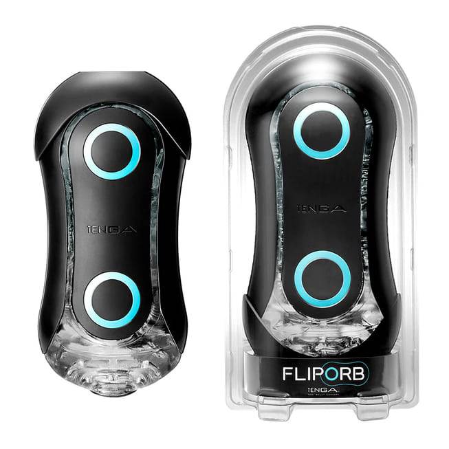 Tenga Flip Orb Strong Blue Rush Masturbator Mạnh Mẽ