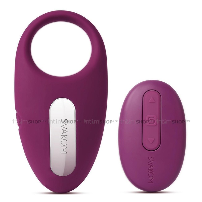 Svakom Winni Vòng Rung Tím Remote 3cm Siêu Mạnh