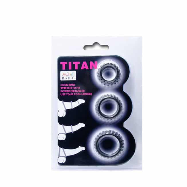 Baile Titan Bộ Vòng Cương Đen Kéo Dài Siêu Hiệu Quả