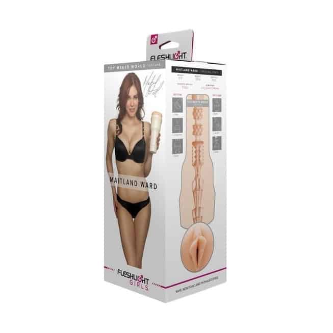 Fleshlight Maitland Ward Vagina Trắng 25cm Siêu Chất