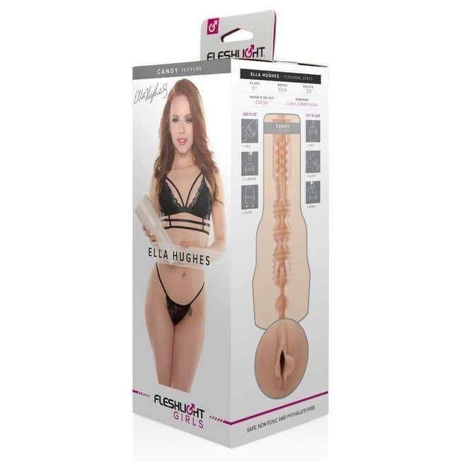 Fleshlight Ella Hughes - Onahole Siêu Chặt Candy Thật Lạ