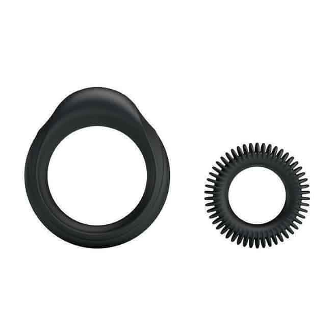 Baile Ring Manhood Nhẫn Cương Đen Set