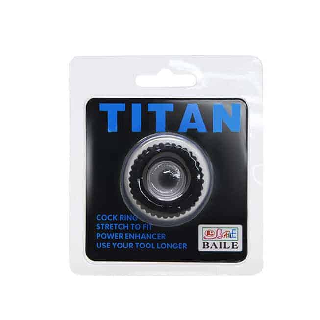 Baile Titan Vòng Erek Đen Rêbrysh Mạnh Kéo Dài