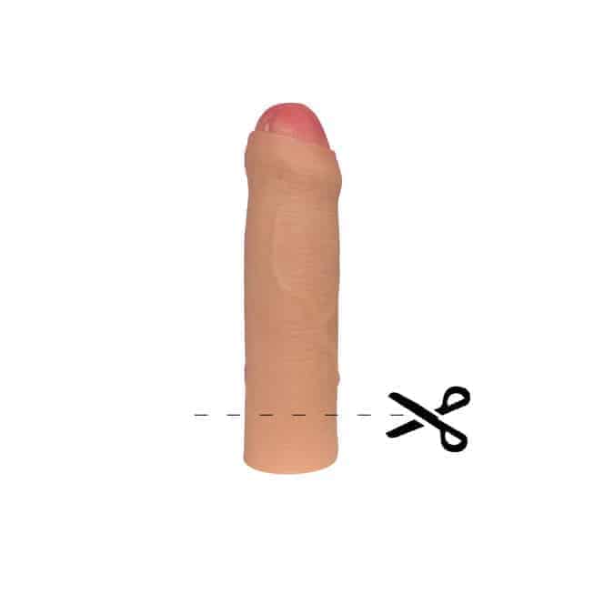 LoveToys Extension Sleeve Thịt Dài 17cm Tăng Kích Thước