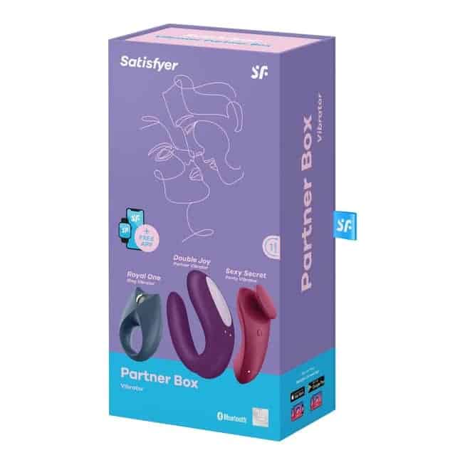 Satisfyer Partner Box 3 Set Vibe App Điều Khiển