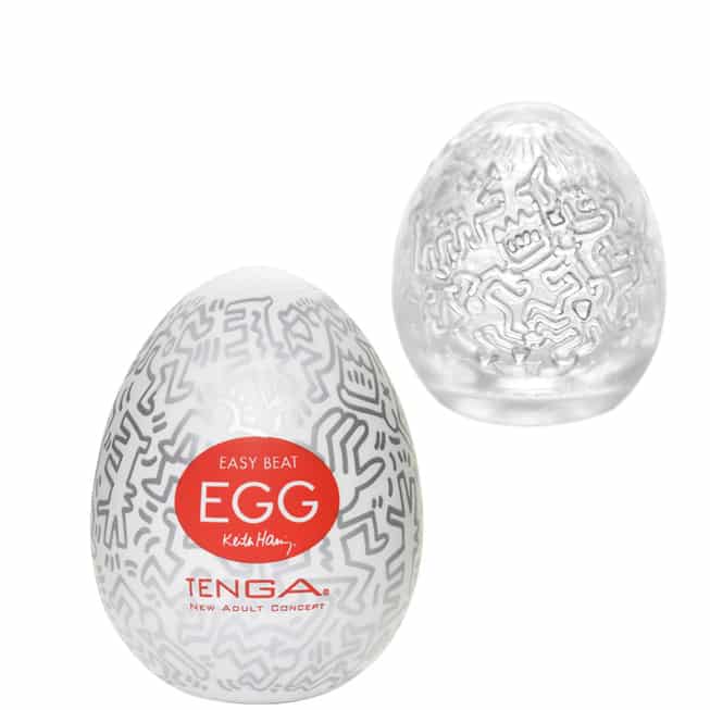 Tenga Egg Keith Haring Party trắng TPE party kích thích