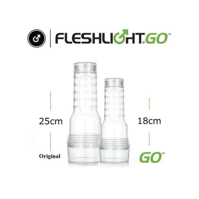 Fleshlight GO Torque Ice mastubator trong suốt 20cm