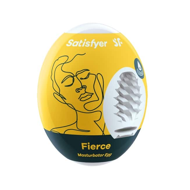 Masturbator Satisfyer Egg Fierce Tự Bôi Trơn Siêu Thỏa