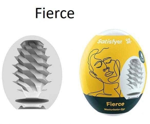 Masturbator Satisfyer Egg Fierce Tự Bôi Trơn Siêu Thỏa
