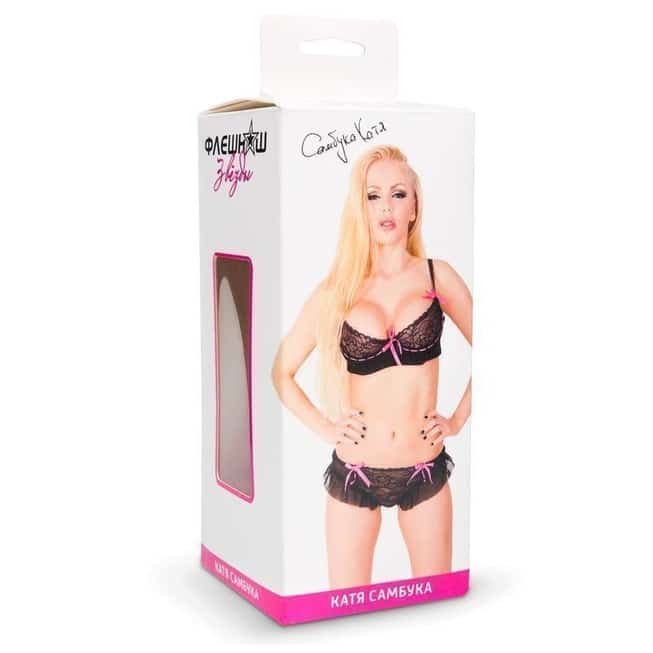 FlashNash Katya Sambuka Masturbator Đôi TPE 22cm Nóng Bỏng