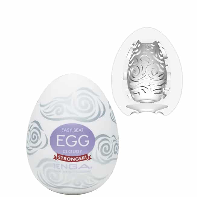 Tenga Egg Hard-Boiled Cloudy Trứng Mút Siêu Cứng