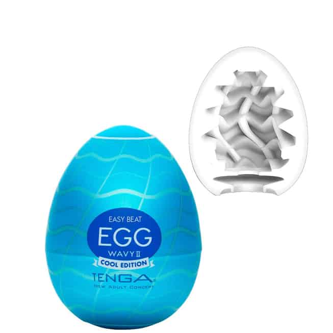 Tenga Egg Wavy Cool Trứng Rung Lạnh Thỏa Mãn